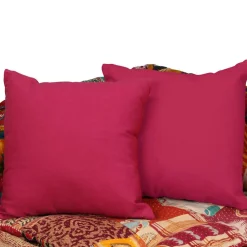 vidaXL Puf modular de 4 plazas de tela Patchwork Online