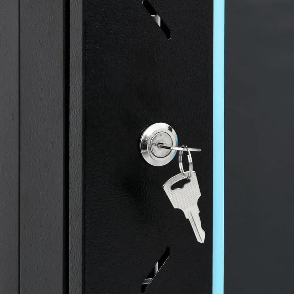 vidaXL Electrónica-Rack de servidores 15U 19" IP20 60x60x100 cm