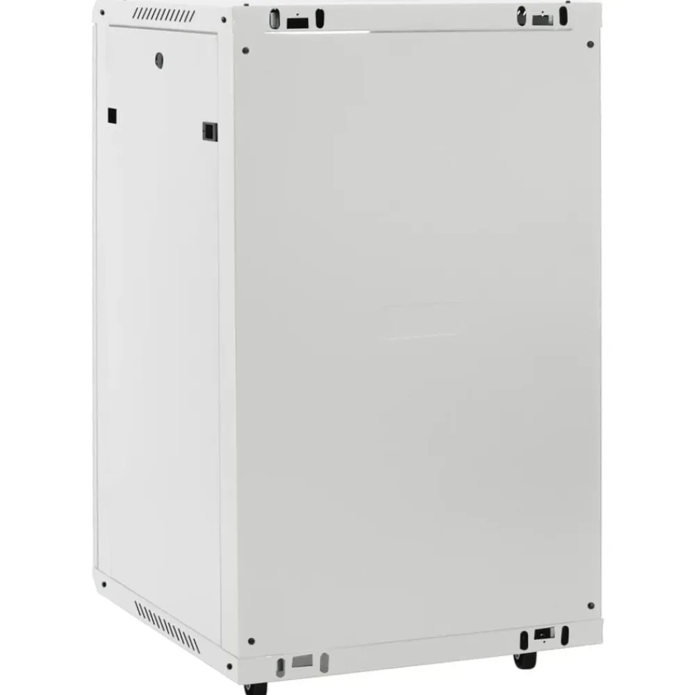 vidaXL Electrónica-Rack de servidores 15U 19" IP20 negro 60x60x100 cm