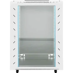vidaXL Rack de servidores con patas giratorias 15U 19