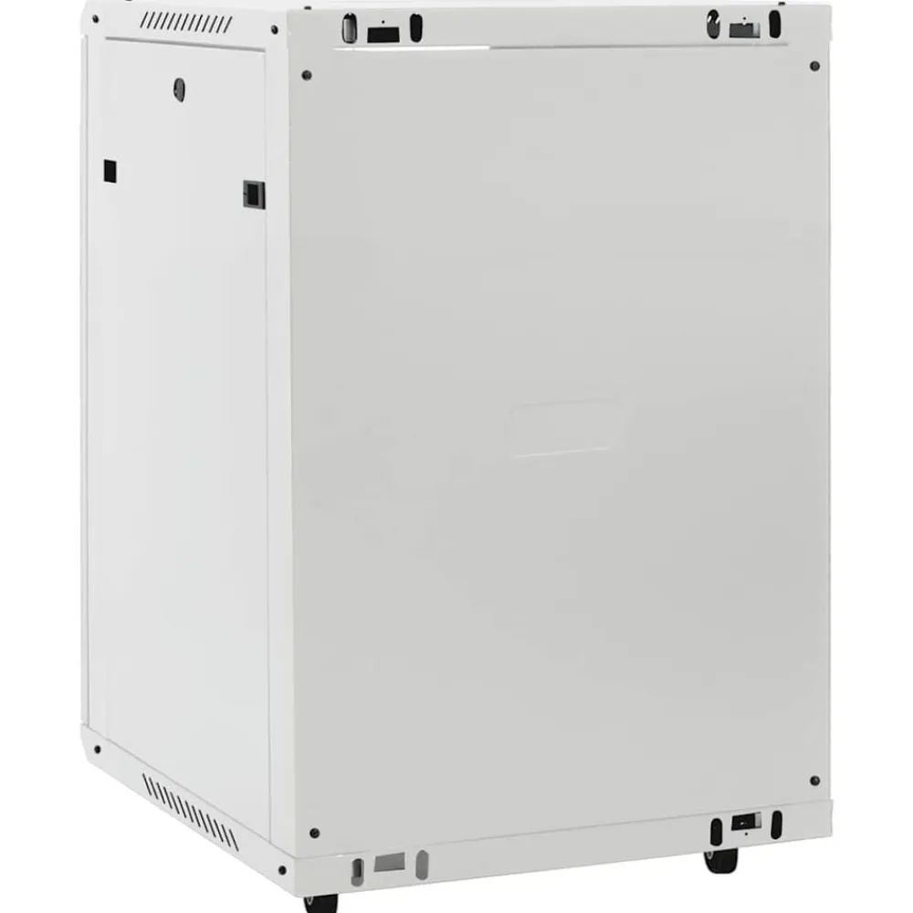 vidaXL Rack de servidores con patas giratorias 15U 19" IP20 60x45x86cm Gris Sale