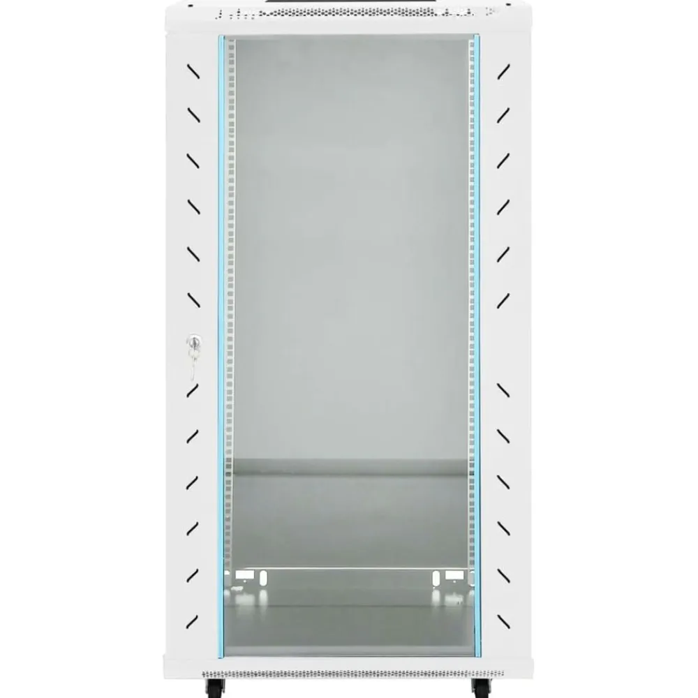 vidaXL Rack de servidores 22U 19" IP20 60x60x120 cm Gris Hot
