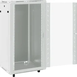 vidaXL Electrónica-Rack de servidores patas giratorias 22U 19" IP20 60x60x120 cm