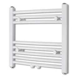 vidaXL Radiador toallero 480 x 480 mm conector lateral y central New