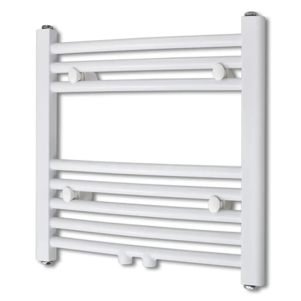 vidaXL Radiador toallero 480 x 480 mm conector lateral y central New