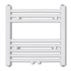 vidaXL Radiador toallero 480 x 480 mm conector lateral y central New