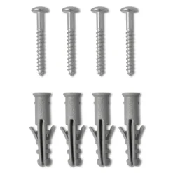 vidaXL Radiador toallero 480 x 480 mm conector lateral y central New
