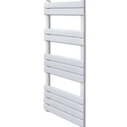 vidaXL Electrodomésticos-Radiador toallero de baño recto 600 x 1200 mm
