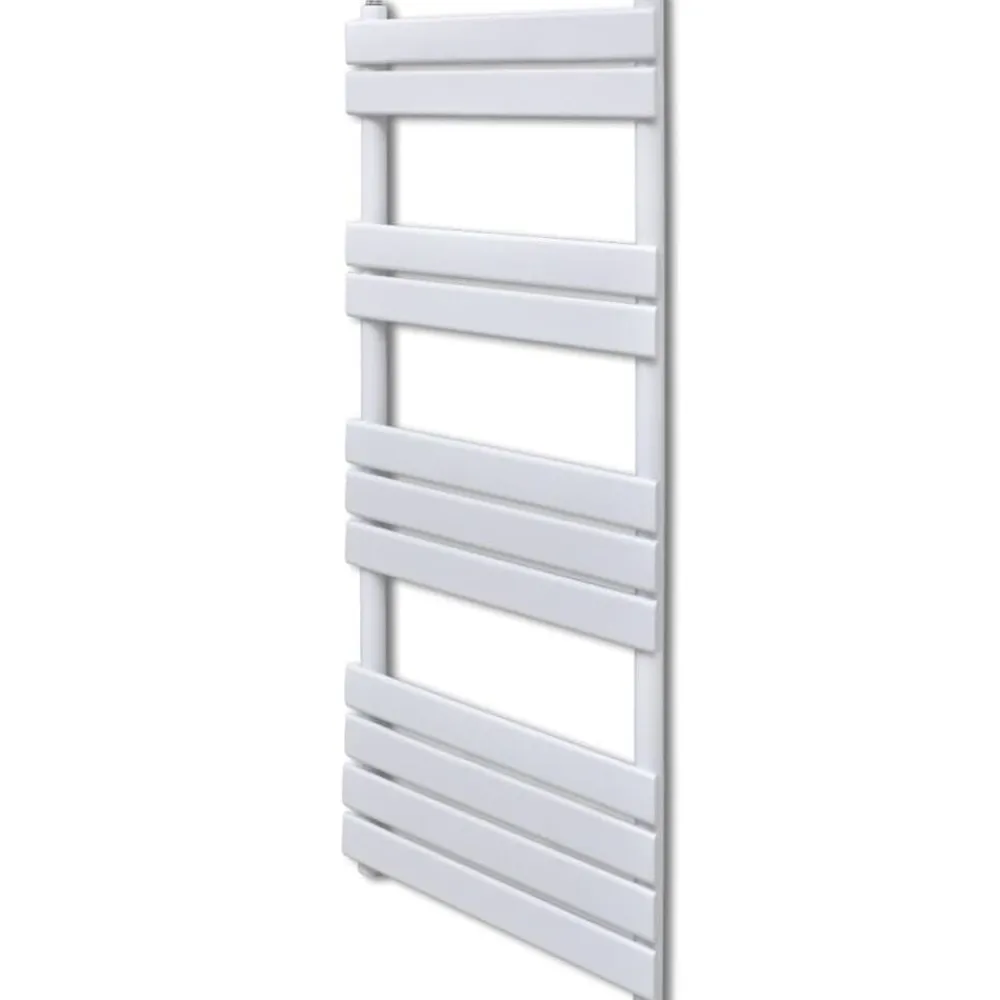 vidaXL Electrodomésticos-Radiador toallero de baño recto 600 x 1200 mm