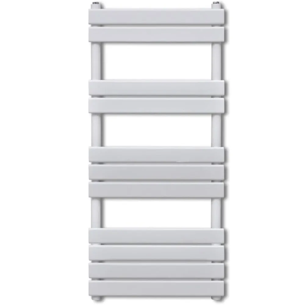 vidaXL Electrodomésticos-Radiador toallero de baño recto 600 x 1200 mm