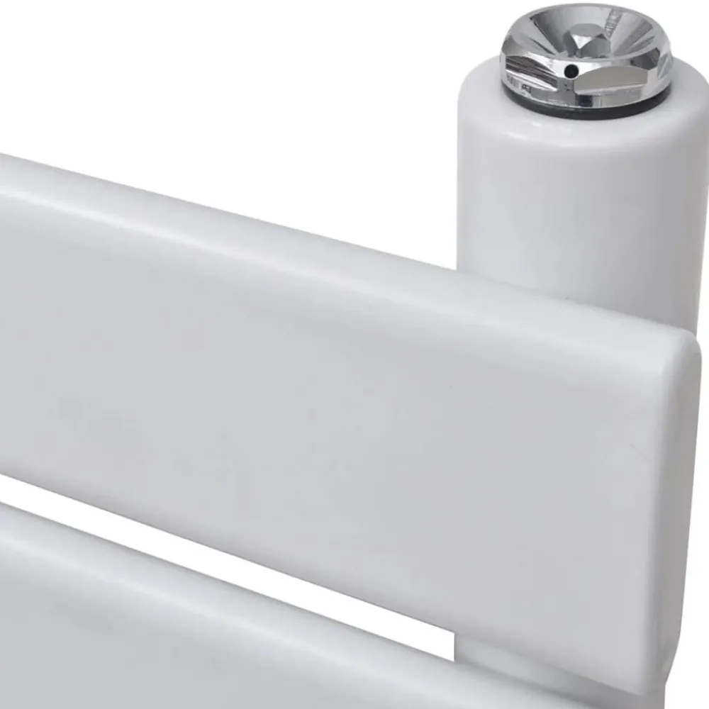 vidaXL Electrodomésticos-Radiador toallero de baño recto 600 x 1200 mm
