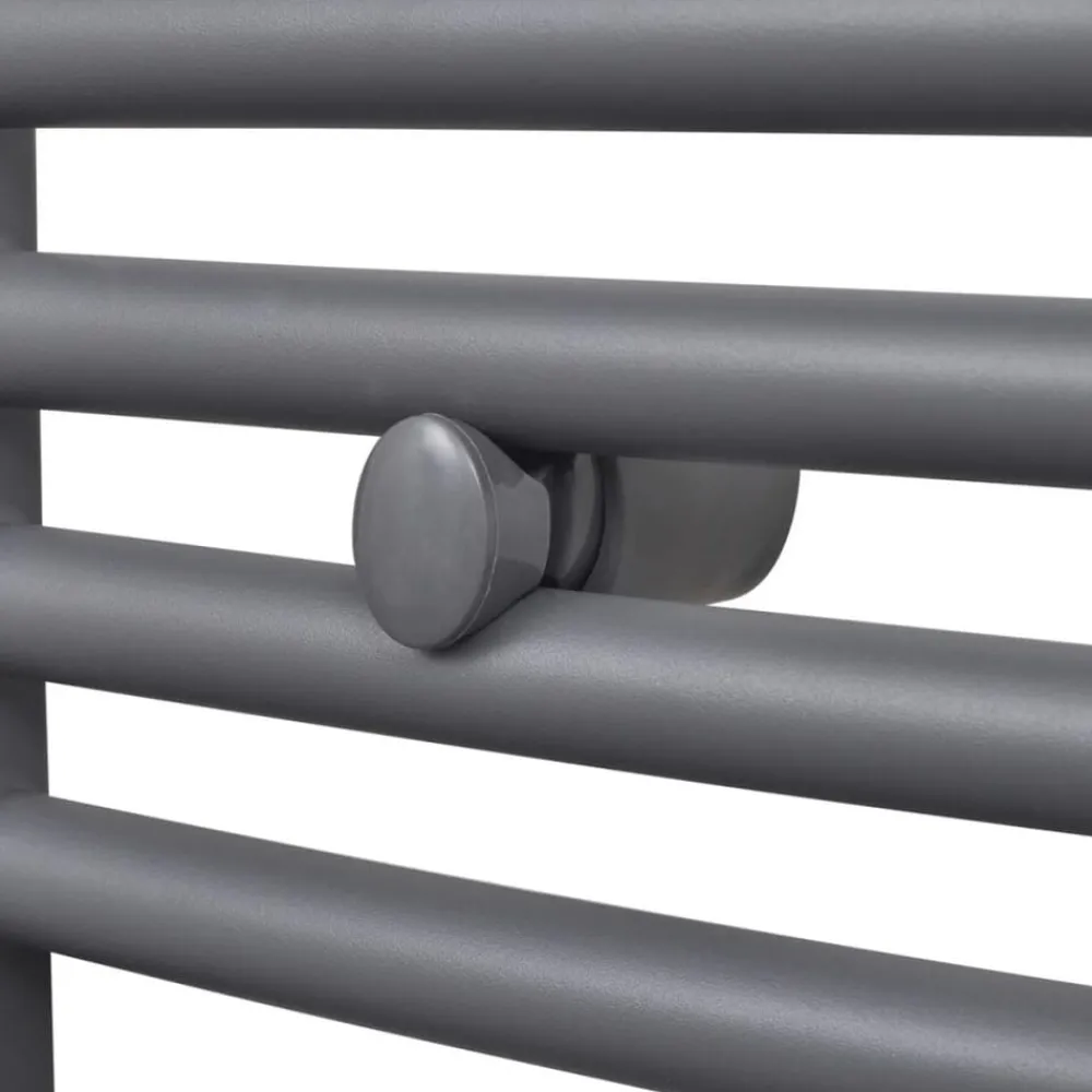 vidaXL Electrodomésticos-Radiador toallero de baño curvo 480x480 mm