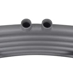 vidaXL Electrodomésticos-Radiador toallero de baño curvo 480x480 mm