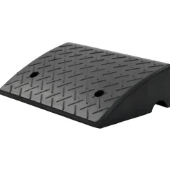 vidaXL Avisos-Rampa de goma para bordillos 50x32,5x14 cm
