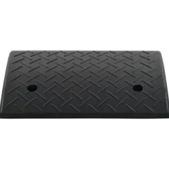 vidaXL Avisos-Rampa de goma para bordillos 50x32,5x14 cm