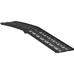 vidaXL Rampa de motocicleta plegable 340 kg por rampa 2 pcs Negro Sale