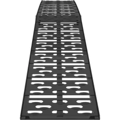 vidaXL Rampa de motocicleta plegable 340 kg por rampa 2 pcs Negro Sale