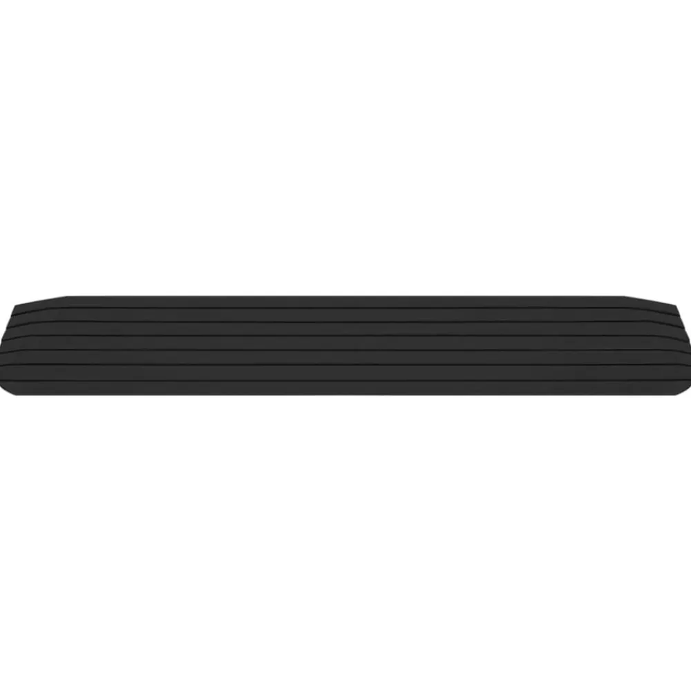 vidaXL Rampa de umbral goma 110x21x2,5 cm