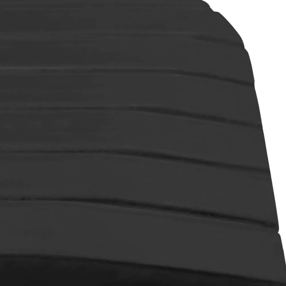 vidaXL Rampa de umbral goma 110x21x2,5 cm