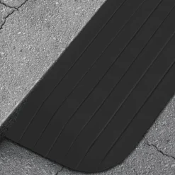 vidaXL Rampa de umbral goma 110x21x2,5 cm