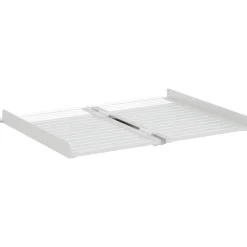vidaXL Rampa para silla de ruedas 270 kg Plateado 62 x 73 x 5 cm