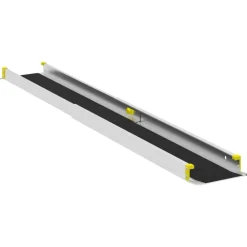 vidaXL Rampa para silla de ruedas 270 kg 2 pcs Negro 152 x 19 x 5,5 cm Clearance