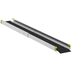 vidaXL Rampa para silla de ruedas 270 kg 2 pcs Negro 152 x 19 x 5,5 cm Clearance