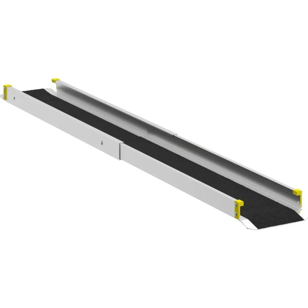 vidaXL Rampa para silla de ruedas 270 kg 2 pcs Negro 152 x 19 x 5,5 cm Clearance