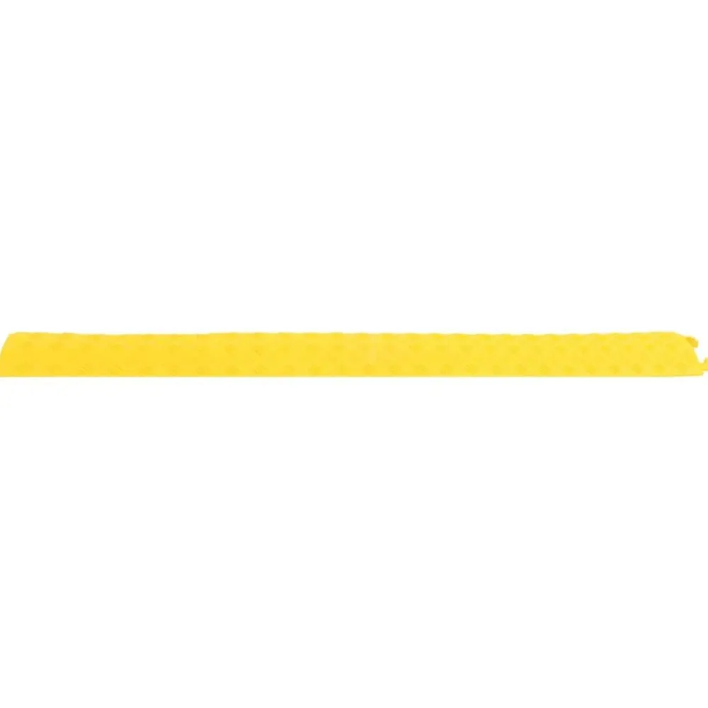 vidaXL Rampa protectora de cables de suelo 4 uds 98,5 cm Amarillo Best