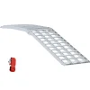 vidaXL Piezas Y Accesorios Para Vehículos-Rampas de motocicleta 680 kg Plateado 680 kg Aluminio