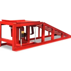 vidaXL Rampas de reparación de coches 2 uds acero rojo Online