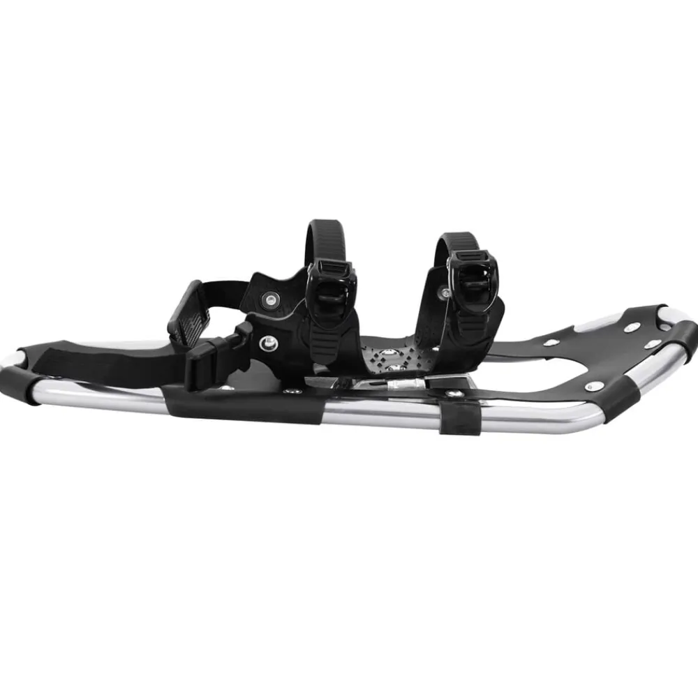 vidaXL Raquetas de Nieve 3 en 1 Plata y Negro 53,5 x 21 cm Plateado Clearance