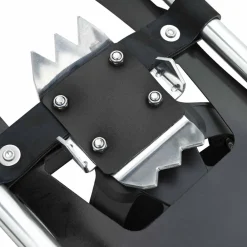 vidaXL Raquetas de Nieve 3 en 1 Plata y Negro 53,5 x 21 cm Plateado Clearance