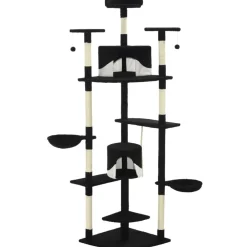 vidaXL Productos Para Mascotas-Rascador para gatos con poste de sisal 203 cm