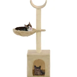 vidaXL Productos Para Mascotas-Rascador para gatos con poste de sisal 105 cm