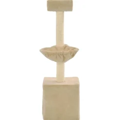 vidaXL Productos Para Mascotas-Rascador para gatos con poste de sisal 105 cm