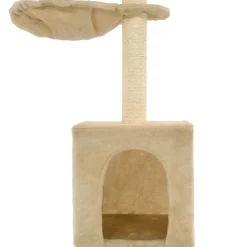 vidaXL Productos Para Mascotas-Rascador para gatos con poste de sisal 105 cm
