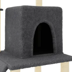 vidaXL Productos Para Mascotas-Rascador para gatos con postes de sisal 96,5 cm