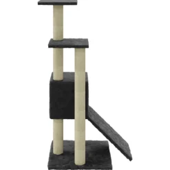 vidaXL Productos Para Mascotas-Rascador para gatos con postes de sisal 92 cm