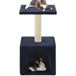 vidaXL Productos Para Mascotas-Rascador para gatos con poste de sisal 55 cm