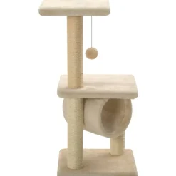 vidaXL Productos Para Mascotas-Rascador para gatos con poste rascador de sisal 65 cm