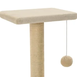 vidaXL Productos Para Mascotas-Rascador para gatos con poste rascador de sisal 65 cm