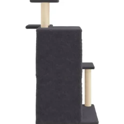 vidaXL Productos Para Mascotas-Rascador para gatos con postes de sisal 97 cm
