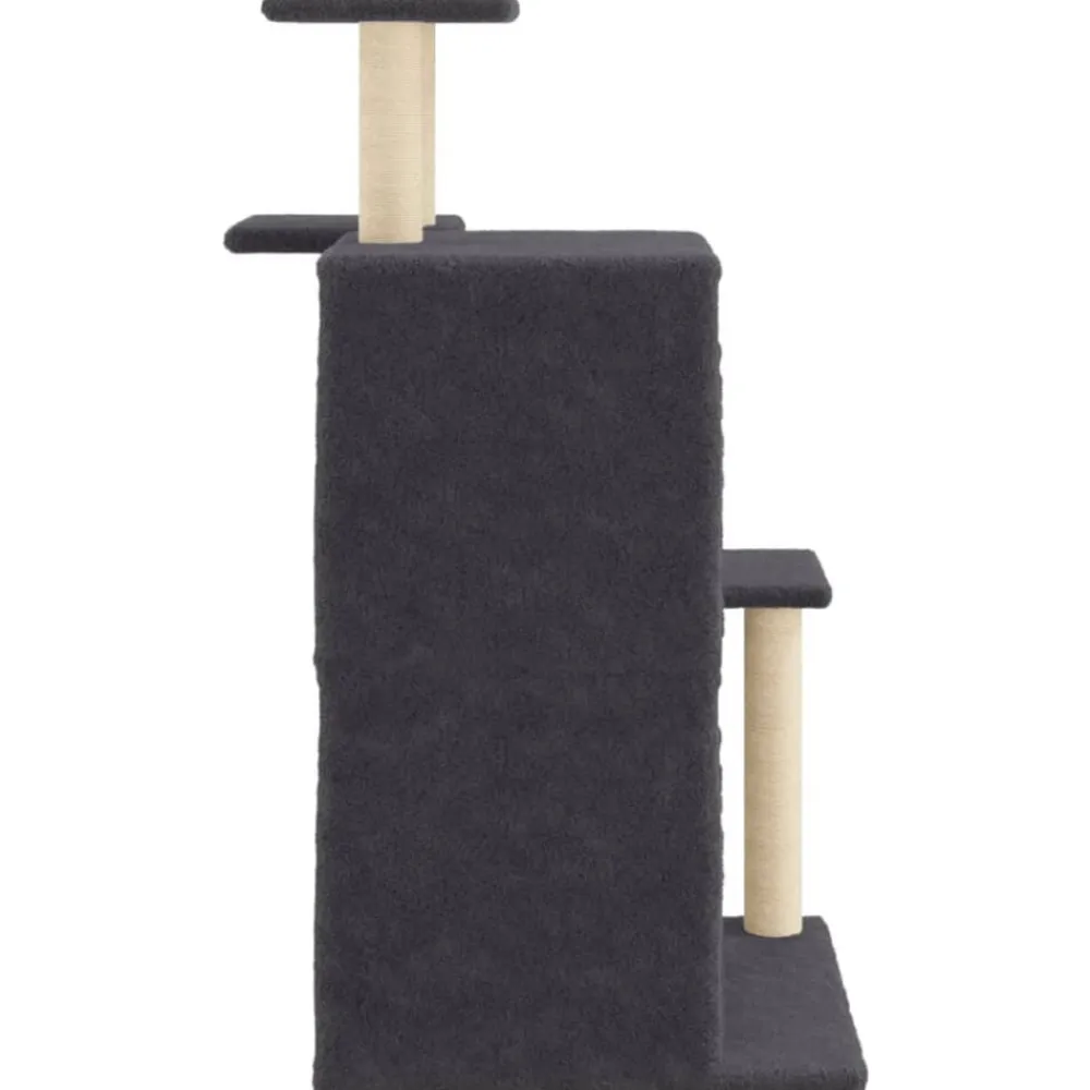 vidaXL Productos Para Mascotas-Rascador para gatos con postes de sisal 97 cm