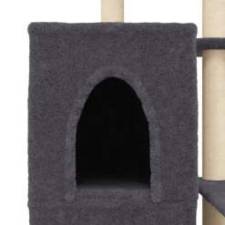 vidaXL Productos Para Mascotas-Rascador para gatos con postes de sisal 97 cm