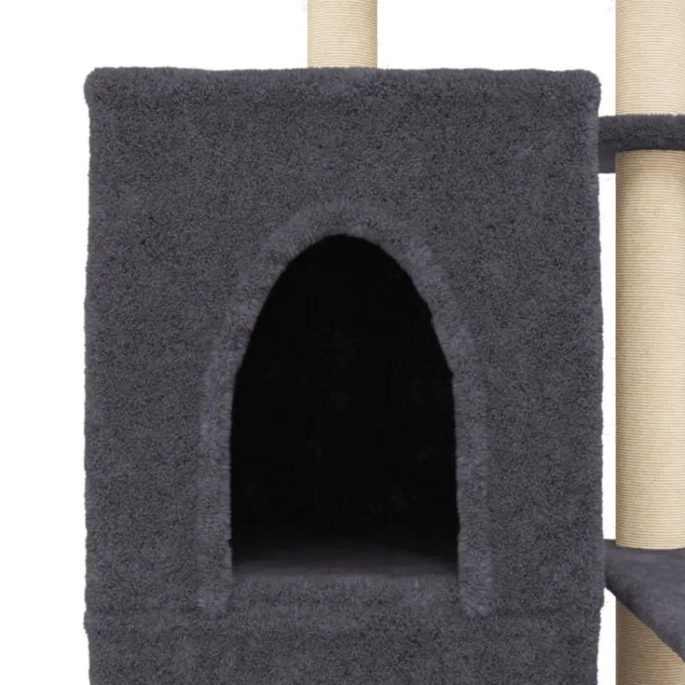 vidaXL Productos Para Mascotas-Rascador para gatos con postes de sisal 97 cm