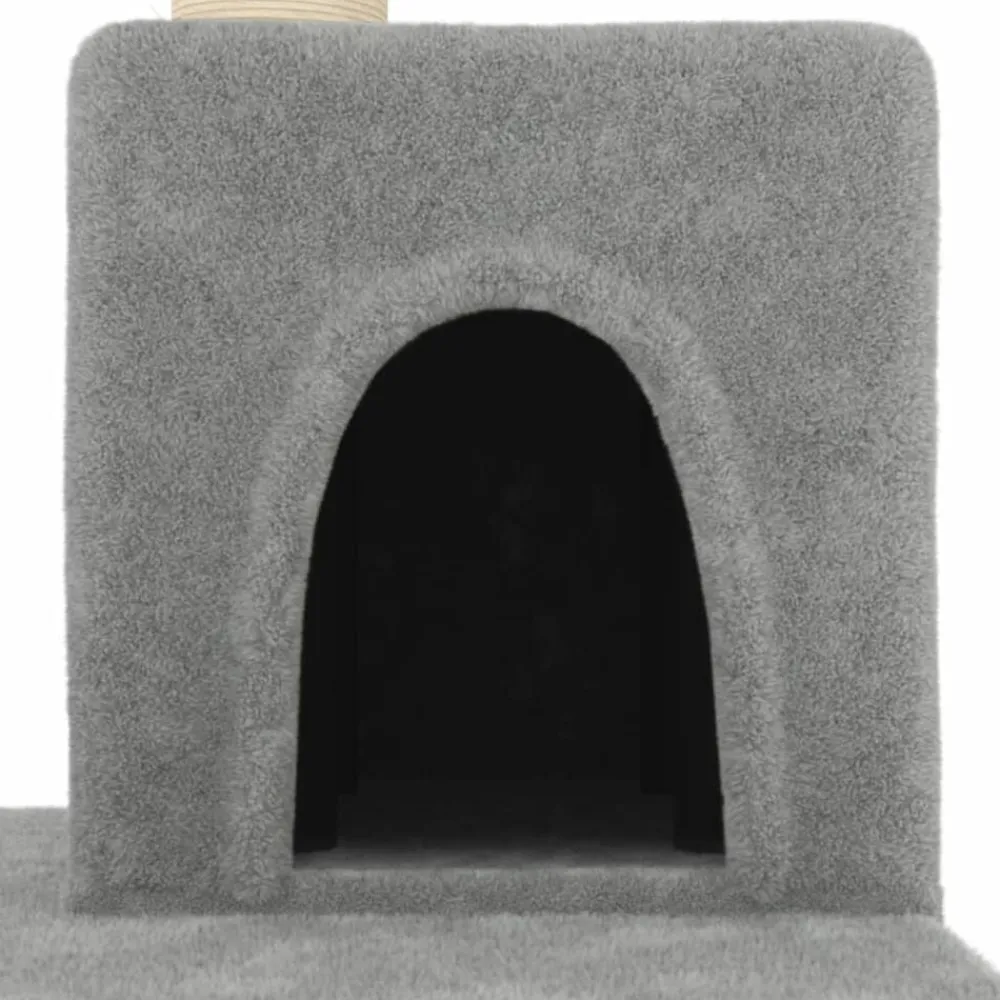 vidaXL Productos Para Mascotas-Rascador para gatos con postes de sisal 123 cm