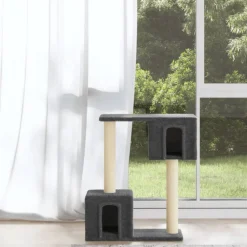 vidaXL Productos Para Mascotas-Rascador para gatos con postes de sisal 60 cm