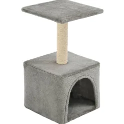 vidaXL Rascador para gatos con poste de sisal 55 cm Gris Outlet
