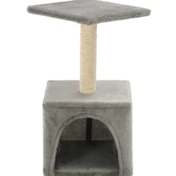 vidaXL Rascador para gatos con poste de sisal 55 cm Gris Outlet